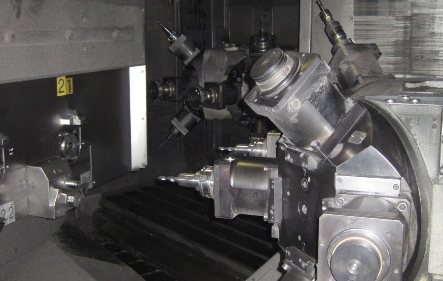 Automotive production, tool changer, Machining Centre, Motor Spindle