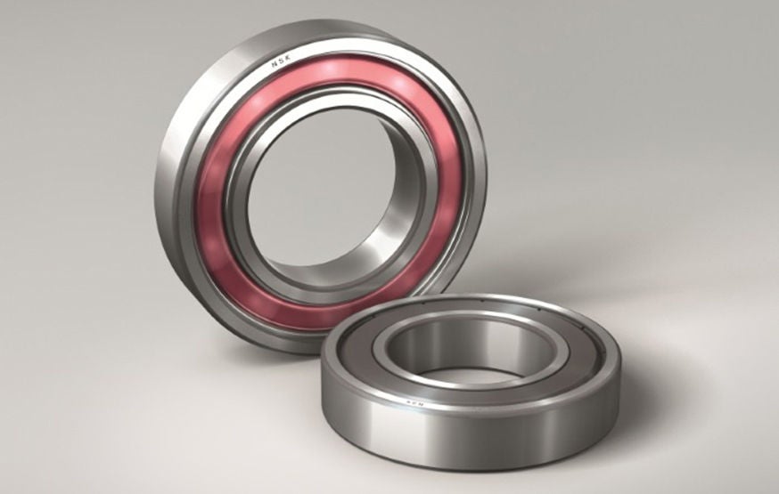 Deep Groove Ball Bearing, Spacea, Molded-Oil, 2Comp