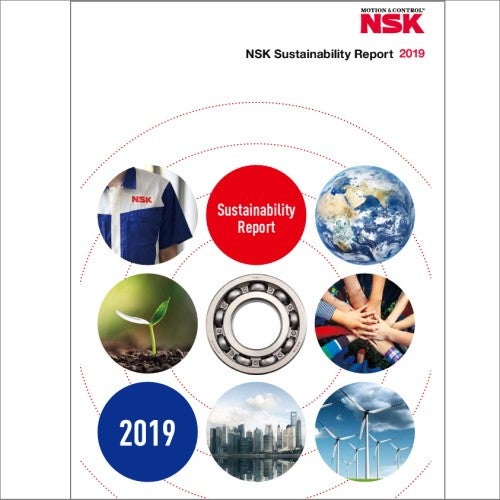 Le rapport de durabilité NSK divulgue les relations de l´entreprise avec l´environnement et la société.