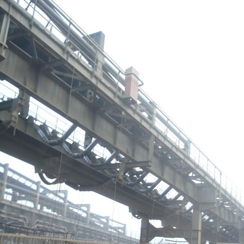 Person working in steel mill