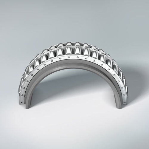 Picture of an ultra-large split bearing for steel industries.