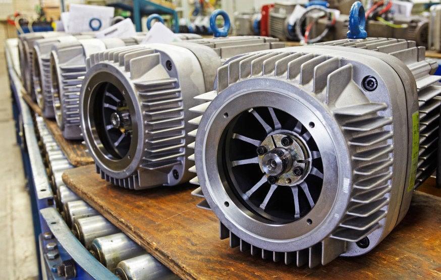 Industrial motors, electric motor