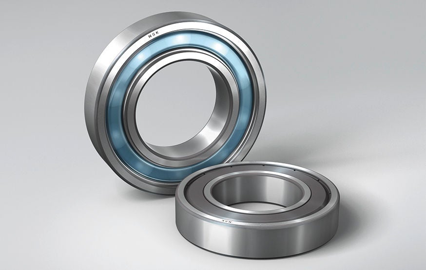 Deep Groove Ball Bearing, Spacea, Molded-Oil, High-Speed, 2Comp