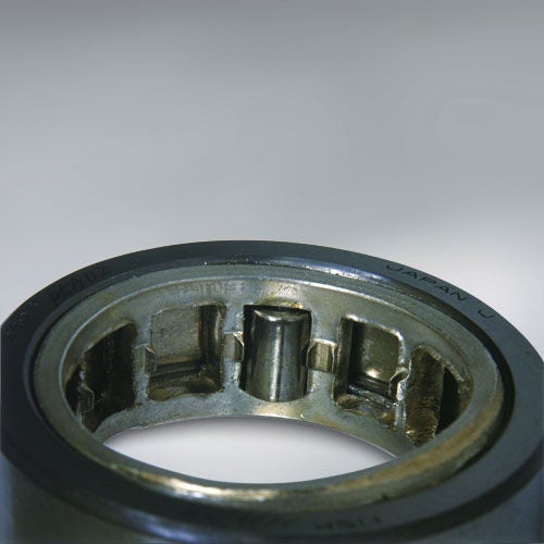 Troubleshooting, Cylindrical Roller Bearing, Cage Damage