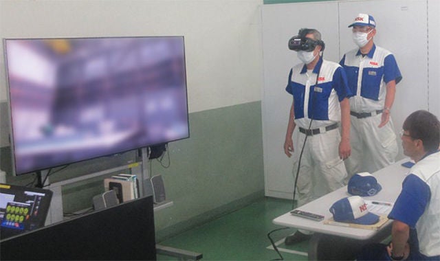 VR safety training at the safety dojo