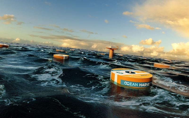 WEC-System von Ocean Harvesting 