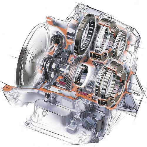 Automotive, Automatic Transmission, Drawing