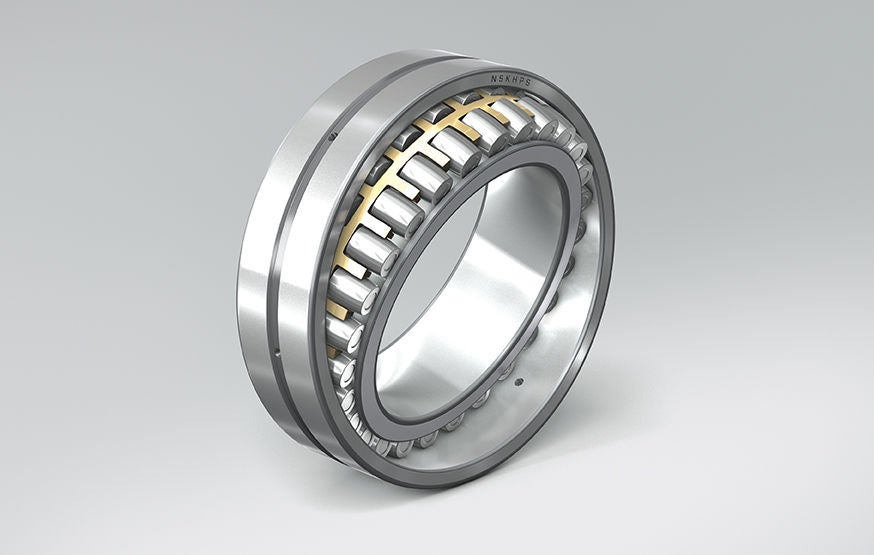 Spherical Roller Bearing, brass cage, 27 rollers