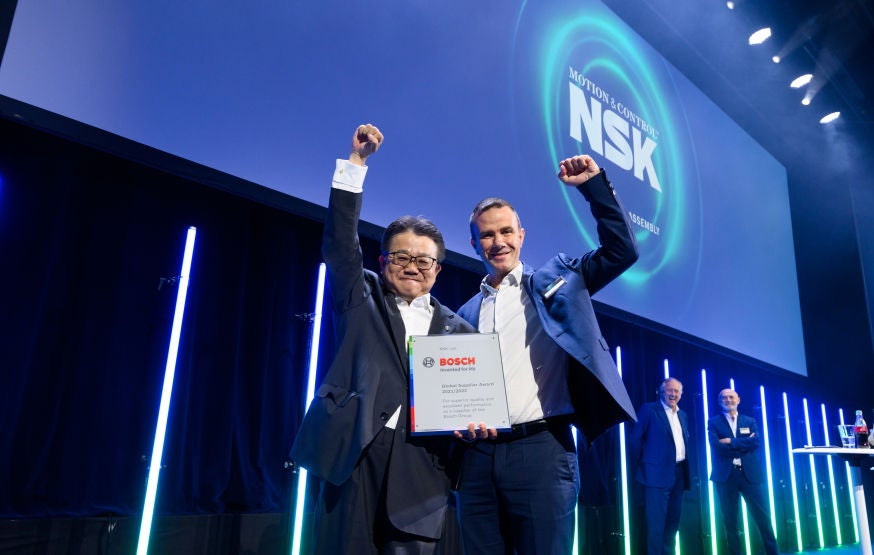 NSK en los premios Bosch Global Supplier Awards 2023