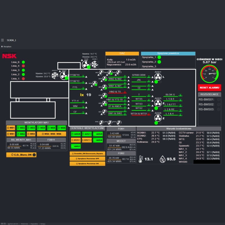 Building Management System NSK Walbrzych