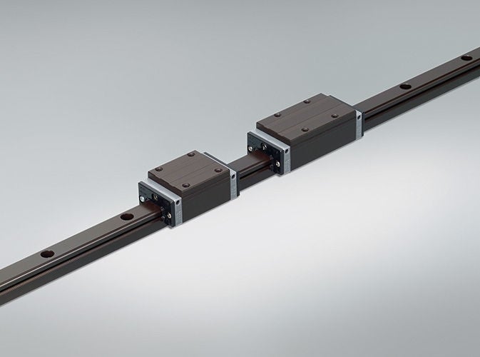 Special coating on the NH/NS series linear guides 