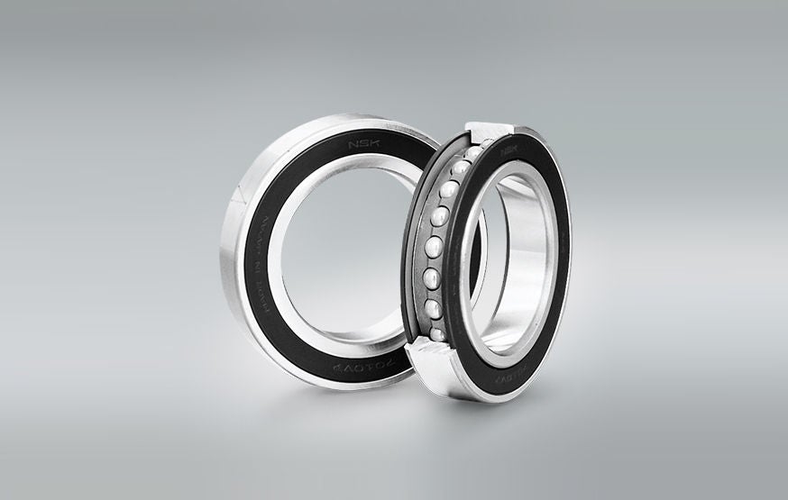 NSK’s sealed angular contact ball bearings