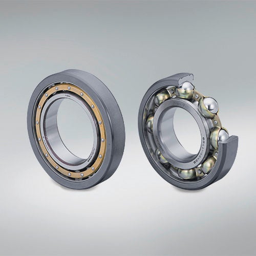 Deep Groove Ball Bearing, PPS Coated, 2Comp