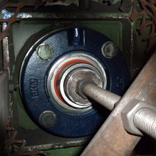 Rotary coal valve in a steel plant 