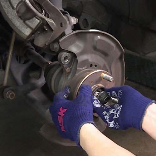 How to replace a wheel bearing