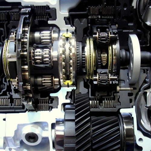 Automotive, automatic transmission, gearbox, cut