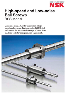 High-speed and Low-noise Ball Screws BSS Model