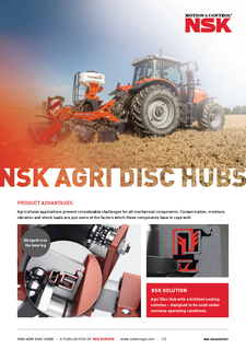 NSK Agri Disc Hubs